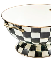 MacKenzie-Childs Check Enamel Everything Bowl