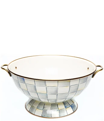 MacKenzie-Childs Check Enamel Everything Bowl