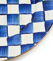 MacKenzie-Childs Check Enamel Serving Platter