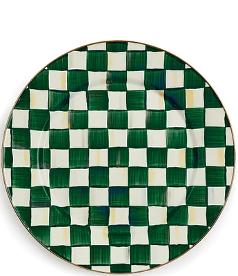 MacKenzie-Childs Check Enamel Serving Platter