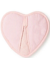 MacKenzie-Childs Rosy Check Heart Potholder