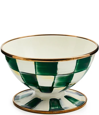 MacKenzie-Childs Check Ice Cream Dish