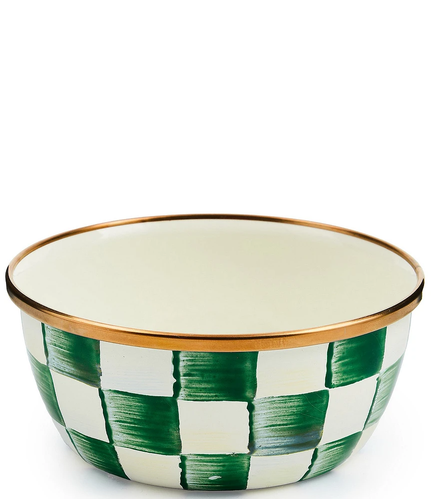 MacKenzie-Childs Check Pinch Bowl