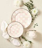 MacKenzie-Childs Check Salad/Dessert Plate