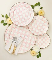 MacKenzie-Childs Check Salad/Dessert Plate