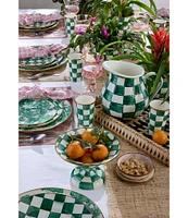 MacKenzie-Childs Check Enamel Pitcher