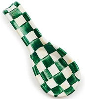 MacKenzie-Childs Check Enamel Spoon Rest