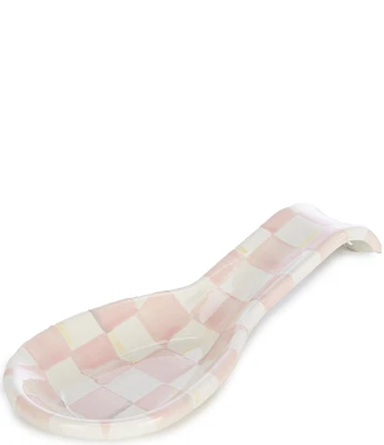 MacKenzie-Childs Check Enamel Spoon Rest