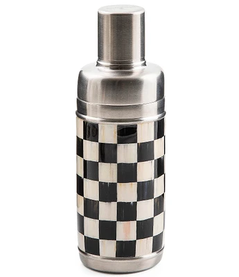 MacKenzie-Childs Sterling Check® 3260 Cocktail Shaker