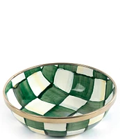 MacKenzie-Childs Check Enamel Relish Dish