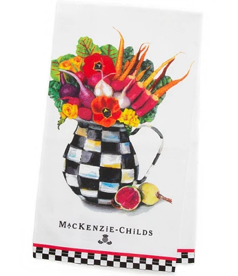 MacKenzie-Childs Vegetable Bouquet Dish Towel