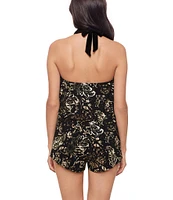 Magicsuit Balinese Piper Crochet Halter Neck Romper Swim Cover-Up