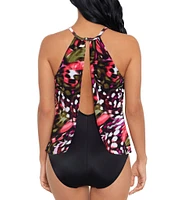 Magicsuit Flutter Aubrey Halter One Piece Swimsuit