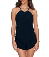Magicsuit Halo Effect Goldie Underwire Swim Romper