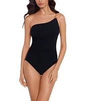 Magicsuit Hyperlink Charlize One Shoulder One Piece Swimsuit