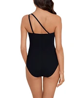 Magicsuit Hyperlink Charlize One Shoulder One Piece Swimsuit