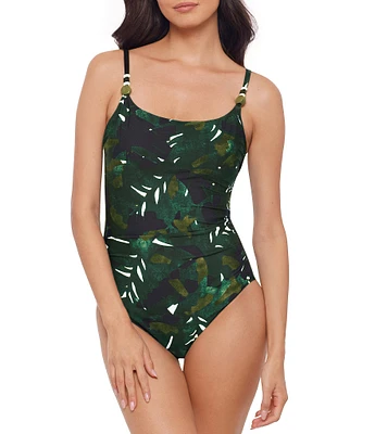 Magicsuit Palmetto Cady V-Neck Underwire One Piece Swimsuit