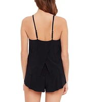 Magicsuit Solid Mila Romper Shaping One-Piece Swimsuit