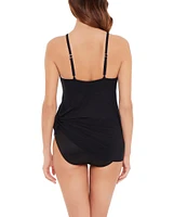 Magicsuit Solid Parker One Piece Swim Dress