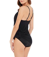 Magicsuit Solid Parker One Piece Swim Dress