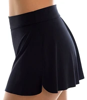 Magicsuit Solids Jersey Tennis Swimsuit Skirt