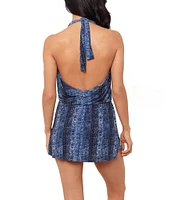Magicsuit Via Roma Ellie Plunge V-Neck One Piece Swimdress