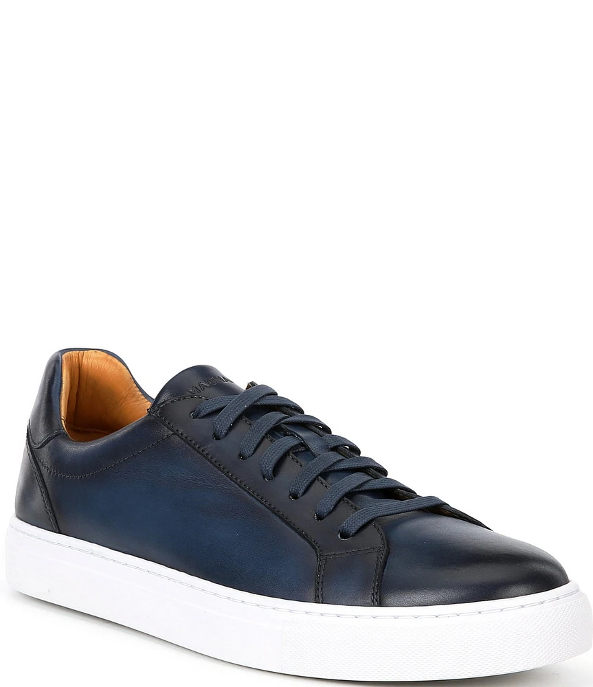 Magnanni Men's Blantin Lo Leather Sneakers