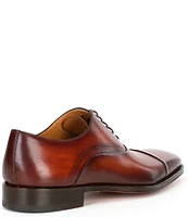 Magnanni Men's Vista Leather Cap-Toe Dress Oxfords