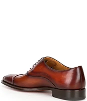 Magnanni Men's Vista Leather Cap-Toe Dress Oxfords