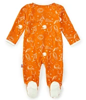 Magnetic Me Baby Boys Newborn-9 Months Long Sleeve Game Day Footed Coverall