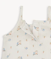 Magnetic Me® Baby Girls Penguin Printed Gauze Tank Top & Bloomer Set