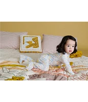 Magnetic Me Baby Girls Newborn-9 Months Long-Sleeve Nikki Menagerie Footie Coverall
