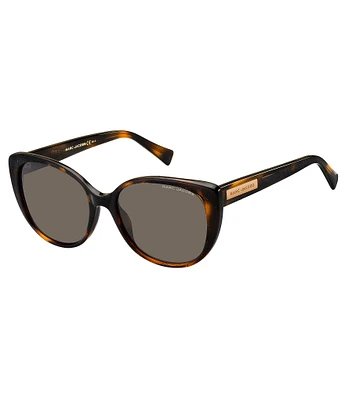 Marc Jacobs Women's Cat Eye Acetate Frame Sunglasses