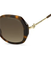 Marc Jacobs Women's 55mm Geometric Sunglasses