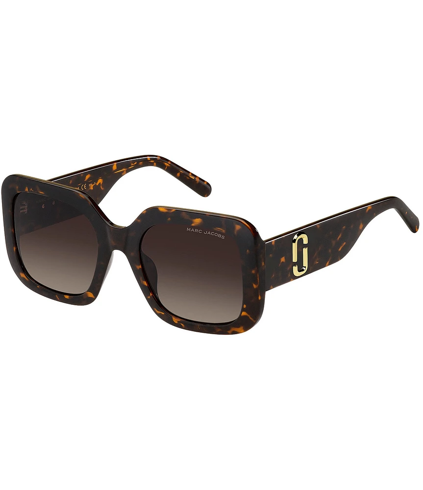 Marc Jacobs Women's 647S Square Havana Sunglasses