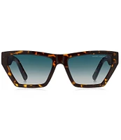 Marc Jacobs Women's 657S Havana Cat Eye Sunglasses