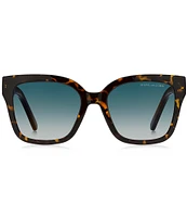 Marc Jacobs Women's 658S Square Havana Sunglasses