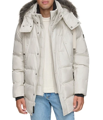 Marc New York #double;Gattaca#double; Faux-Fur-Trimmed Hooded Ski Parka Coat