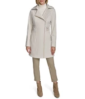 Andrew Marc Sport York Saylor Soft Shell Hooded Walker Coat