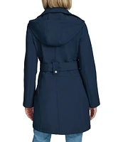 Andrew Marc Sport York Saylor Soft Shell Hooded Walker Coat