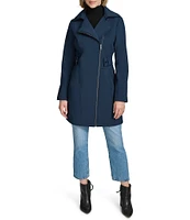 Andrew Marc Sport York Saylor Soft Shell Hooded Walker Coat