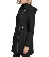 Andrew Marc Sport York Saylor Soft Shell Hooded Walker Coat