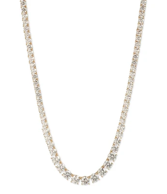 Marchesa Crystal Stone Collar Necklace