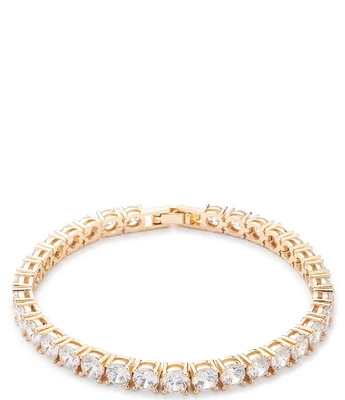 Marchesa Crystal Stone Flex Line Bracelet