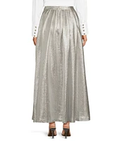 Muse by Marchesa Eden Metallic Full Long Skirt