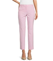 Marella Nicosia Stretch Microfiber Canvas Slim-Leg Pants
