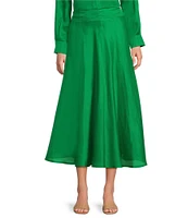 Marella Coordinating Nippon Voile Flare A-Line Midi Skirt