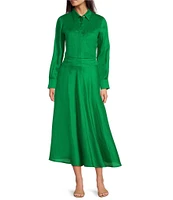 Marella Coordinating Nippon Voile Flare A-Line Midi Skirt