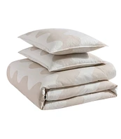 Marimekko Lokki Woven Wave Print Duvet Cover Mini Set