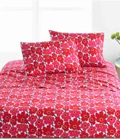 Marimekko Mini Unikko Floral Sheet Set